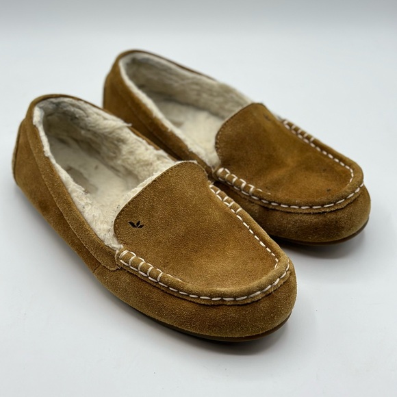 Koolaburra by UGG Women's Lezly Slipper Wool and Faux-Fur in Chestnut Size 9 - Picture 1 of 9